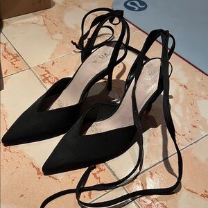 Zara Black Women's Heels